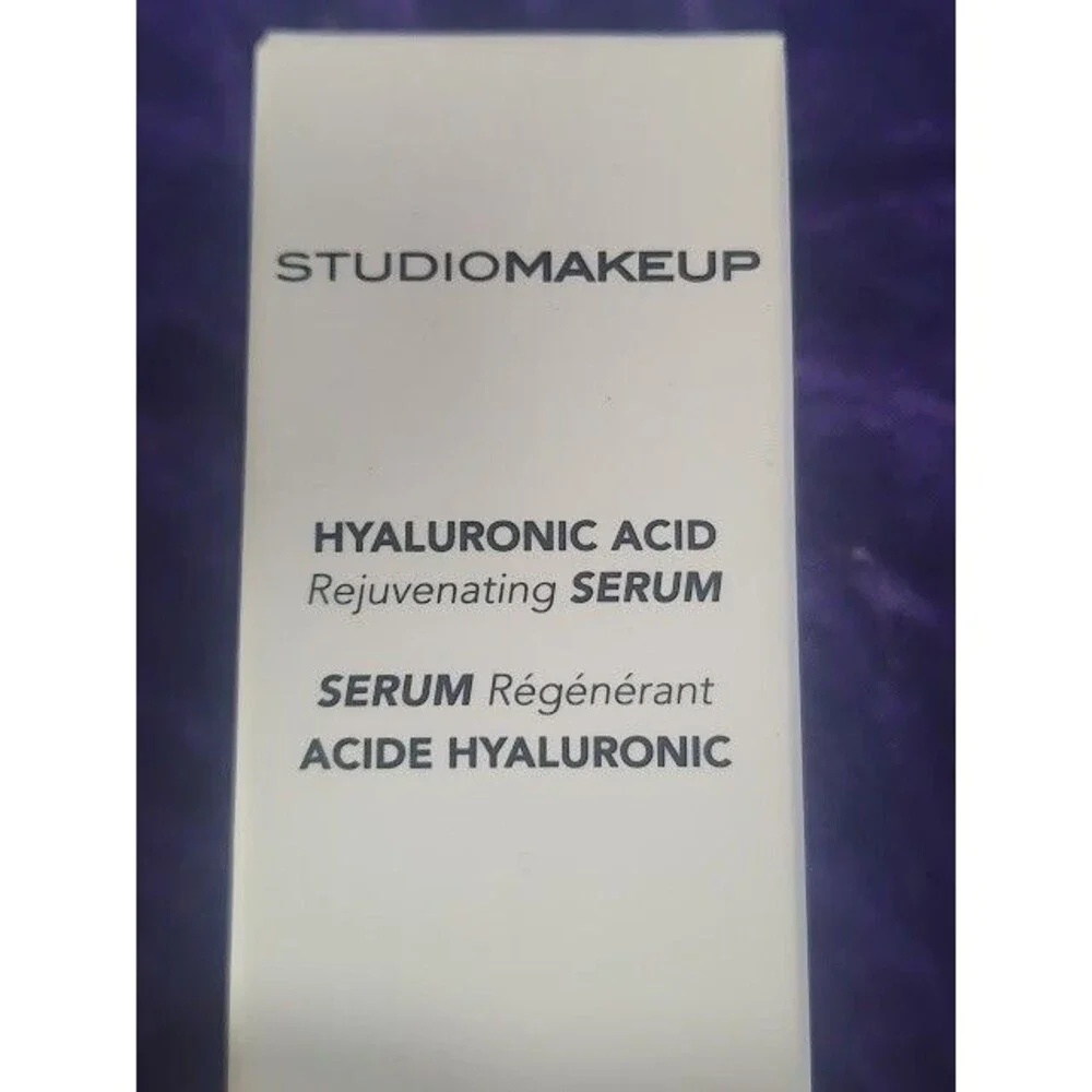 StudioMakeup Hyaluronic Acid Rejuvenating Daily Face Serum 1oz All Skin Type NIB